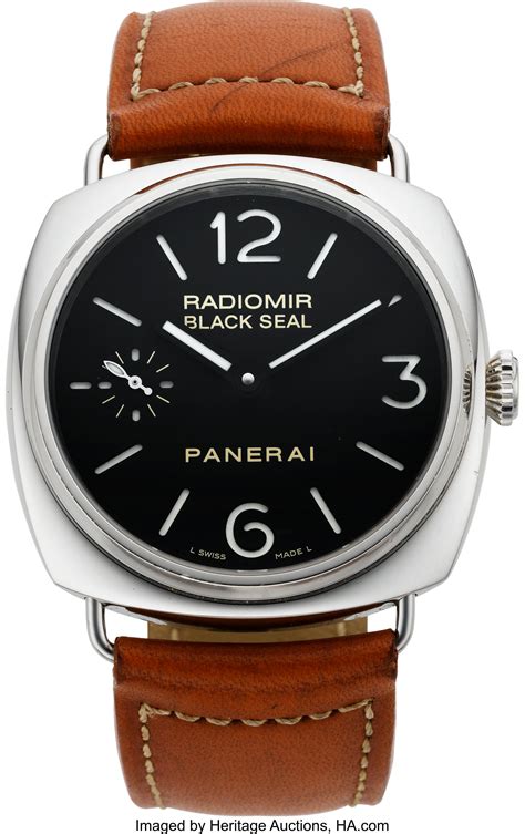 panerai radiomir op 6644|Panerai OP 6644 Steel Radiomir Black Seal Wristwatch..